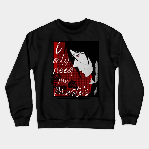 Sebastian|Quote Crewneck Sweatshirt by hackneydagger